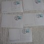 5 YUGOSLAVIA CARD CHESS LOT #13