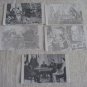 5 YUGOSLAVIA CARD CHESS LOT #13
