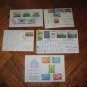 5 SAN MARINO CARD COVER GOOD STAMP