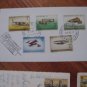 5 SAN MARINO CARD COVER GOOD STAMP