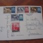5 SAN MARINO CARD COVER GOOD STAMP