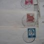 14 GERMANY fold card type USED COMM INTERESTING LOT !!