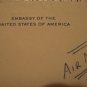 JORDAN COVER PAIR STAMP EMBASSY USA TO US JORDANIA CVR