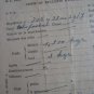 FRANCE POSTCOU BULLETIN D'EXPEDITION COLIS POSTAUX 1950