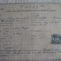 FRANCE POSTCOU BULLETIN D'EXPEDITION COLIS POSTAUX 1950