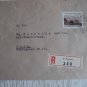 LIECHTENSTEIN REGISTERED COVER SCHAAN BERN SWISS
