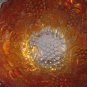 OLD CARNIVAL GLASS BOWL FRUITS ART !