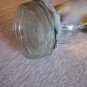 VINTAGE GCC GLASS CANDY CONTAINER PENGUIN +10"