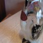 VINTAGE GCC GLASS CANDY CONTAINER PENGUIN +10"