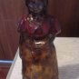 OLD GCC GLASS CANDY CONTAINER COUNTRY GIRL 11"