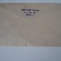 Philippines Japan Occupation FDC cover 1943 MALAYAAN 3 PAIR IMPERFORATED !