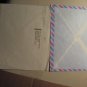 2 ISRAEL OLD COVER TO GERMANY AIR WITH POSTMARK INTER