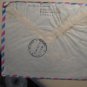 ISRAEL COVER REHOVOTH  REGISTERED AIR MAIL WEST GERMANY