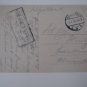 POLAND POSTCARD AK 1917 MILITAR FELDPOST WARZAWA TROLLEY TRANWAY