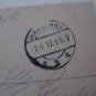 POLAND POSTCARD AK 1917 MILITAR FELDPOST WARZAWA TROLLEY TRANWAY
