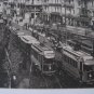 POLAND POSTCARD AK 1917 MILITAR FELDPOST WARZAWA TROLLEY TRANWAY