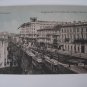 POLAND POSTCARD AK 1917 MILITAR FELDPOST WARZAWA TROLLEY TRANWAY