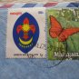MALAYSIA COVER AIRMAIL BOY SCOUT STAMP TO GERMANY