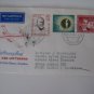 GERMANY COVER LUFTHANSA TO BRAZIL 1958 DBP FLIGHT BUNDEPOST