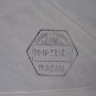 COVER FFC FLIGHT USA HAWAII 1937 AIRMAIL TO MACAU MACAO PORTUGUESE