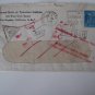 USA COVER MULTIPLE CENSORED MANY CANCEL RETOUR 1941 INDIA -RARE