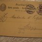 4 SWITZERLAND GOOD COVER CARD PRE-1916 SET