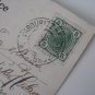 CZECHOSLOVAKIA 1907 RAILWAY PARDUBITZ-REICHENBERG 45 + AK STAMP BAHNPOST