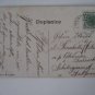 CZECHOSLOVAKIA 1907 RAILWAY PARDUBITZ-REICHENBERG 45 + AK STAMP BAHNPOST