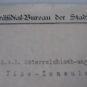 Austria Consular Cover to Germany to vize xonsulat 1917