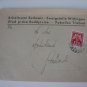 CZECHOSLOVAKIA BOHMEN MORAVIA COVER TREBON OFFICIAL 1943 SINGLE STAMP