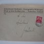 CZECHOSLOVAKIA BOHMEN MORAVIA COVER TREBON OFFICIAL 1943 SINGLE STAMP