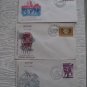 3 INDIA COVER FDC 1965