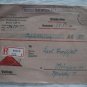 GERMANY NACHNAHME 1940 COVER REGISTERED MUNCHEN