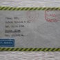 Brasil 1941 cover metered avion delayed air meter