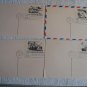 4 USA FIRST DAY CARD AMERICAS 1972 GOOD GROUP !!