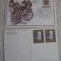 2 AUSTRIA CARD FDC STAMP REHABILITATION FDC