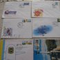 UKRAINA RUSSIA ZONE CARD FDC COVER LOT