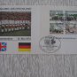 Germany BERLIN mi block #3 EF cars on Football card Olympic 1972