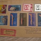 GERMANY REG COVER AVIATION STAMP SPORT MIF