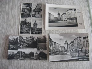 4 POSTCARD AK AUSTRIA LOT