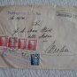 1932 AUSTRIA cover STRIP SLOGAN CANCEL WINTERSPORT