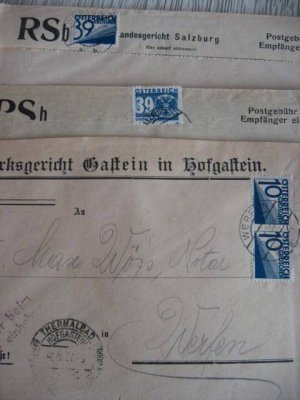 3 old GROSCHEN AUSTRIA cover