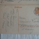 2 Deutsches reich Germany BAD ORB  1917 + NIEDERSCHOHAUSEN 1901