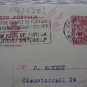 BELGIUM CENSOR  1944 CENSORED RED INK LOTTO SLOGAN CANCEL