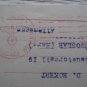 BELGIUM CENSOR  1944 CENSORED RED INK LOTTO SLOGAN CANCEL