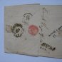 AUSTRIA EMPIRE TEPLITZ AUSSIG AUSCHA CZECHOSLOVAKIA FOLD LETTER WITH STAMP