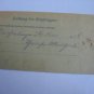 OLD AUSTRIA Hermannseifen 1905 Parcel Card PAKET UPRATED + 3 STAMP !!