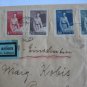 RARE FINLAND R COVER SWITZERLAND DAVOS PLATZ CENSORED MANNERHEIN (6!)+1 1942 AVI