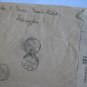 RARE FINLAND R COVER SWITZERLAND DAVOS PLATZ CENSORED MANNERHEIN (6!)+1 1942 AVI