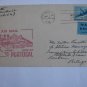 USA AIR COVER FFC FLIGHT TO PORTUGAL TWA FAM 27 1946 !-SO NICE-!